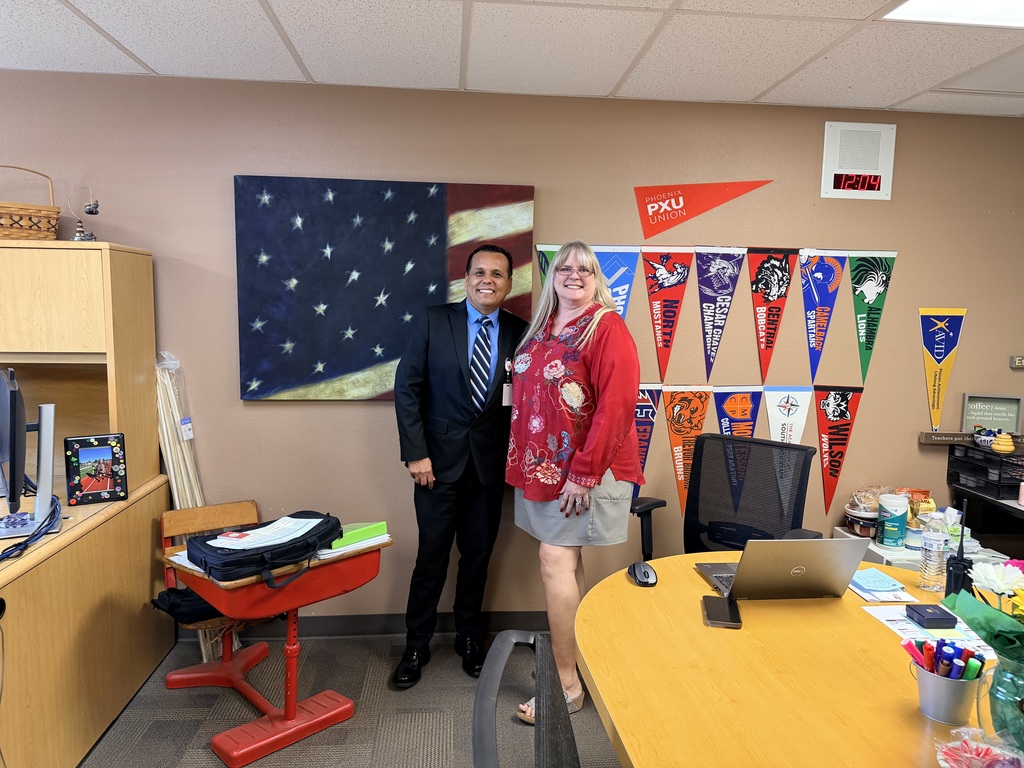 Dr. Barrantes Reconnects with District Schools 
