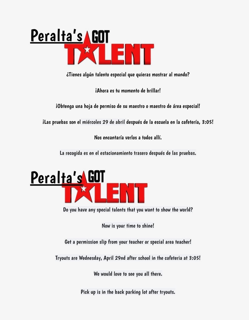 Talent Show Flyer