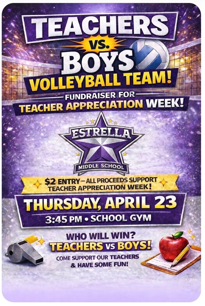 Volleyball game flyer
