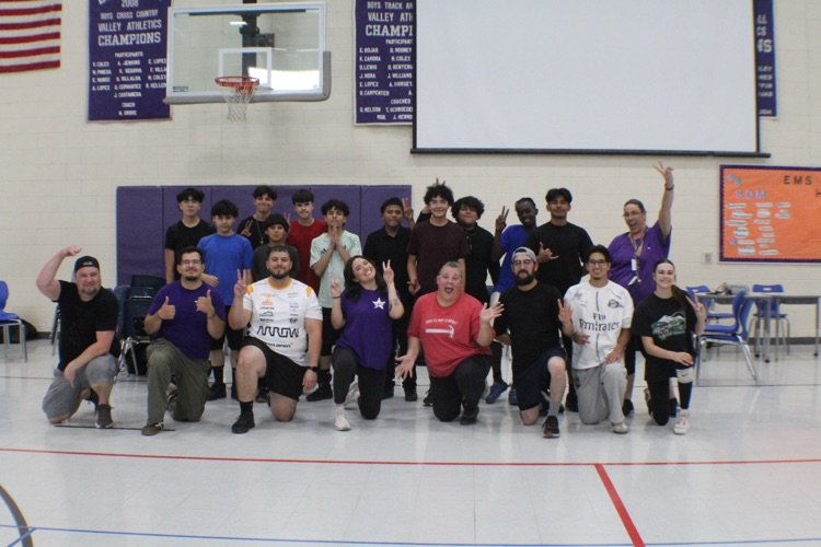 teachers and student team