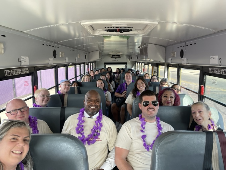 bus to the conference 