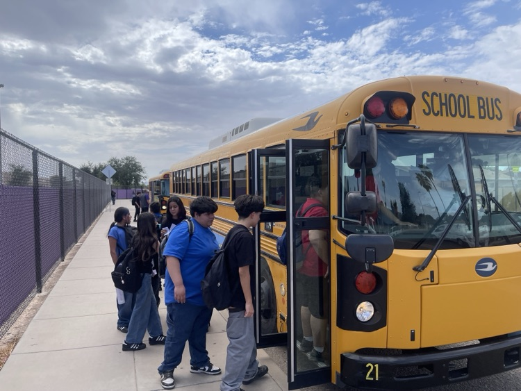 getting on the bus