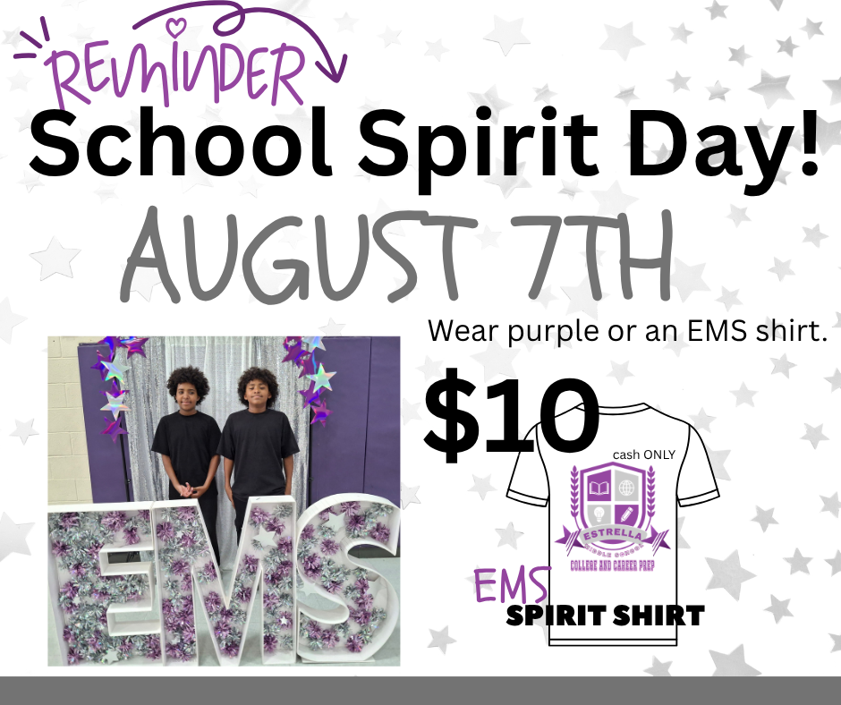Spirit day flyer