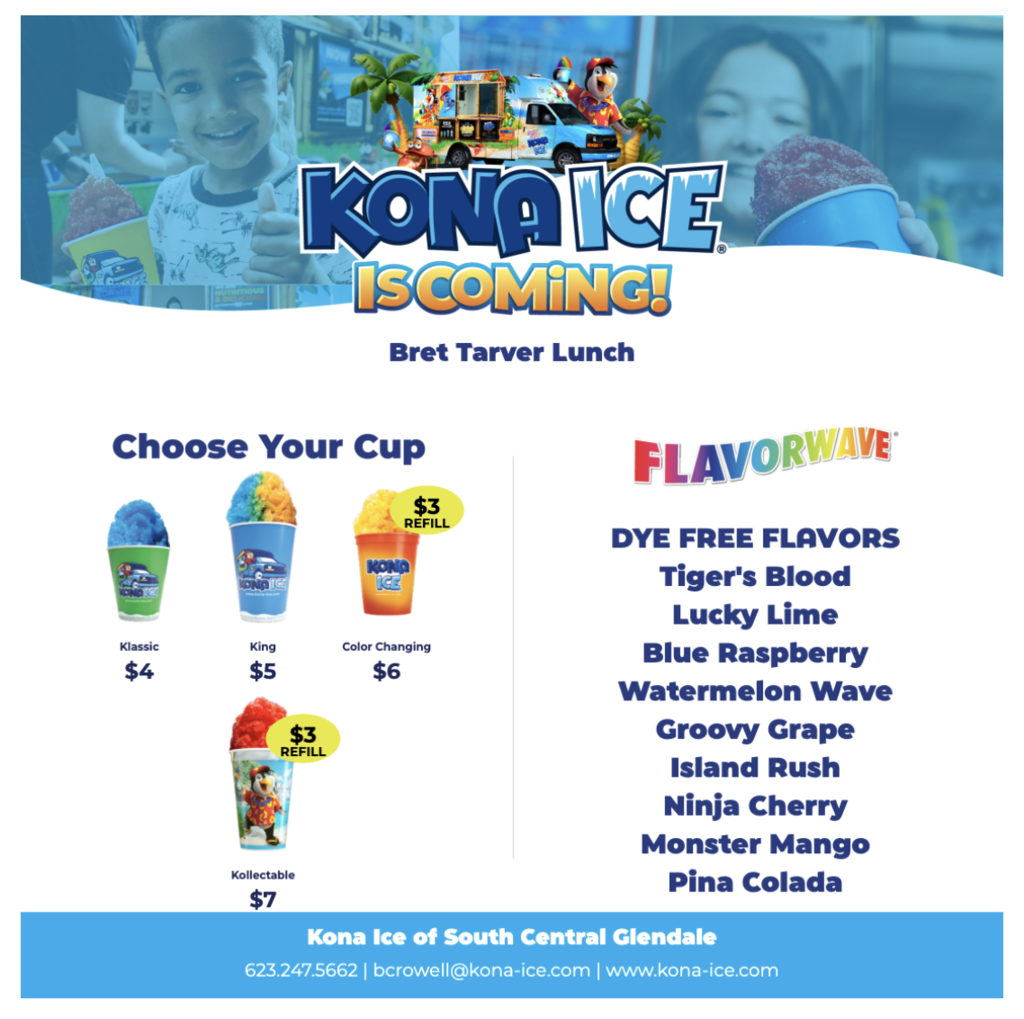 Kona Ice Tomorrow