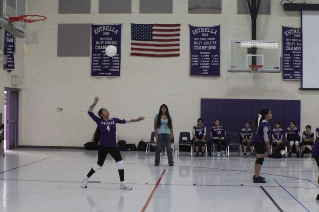 Girl volleyball