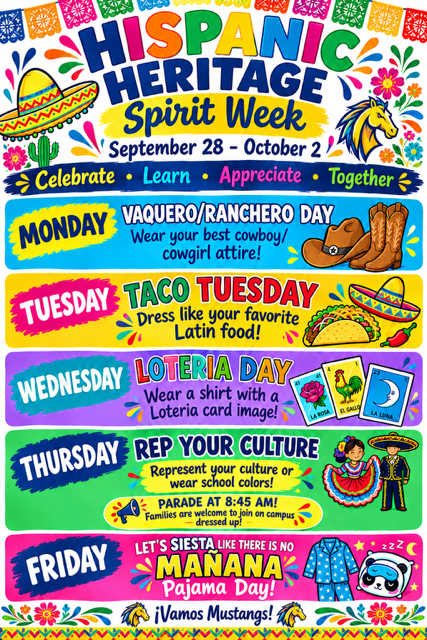 Spirit Week for HHM