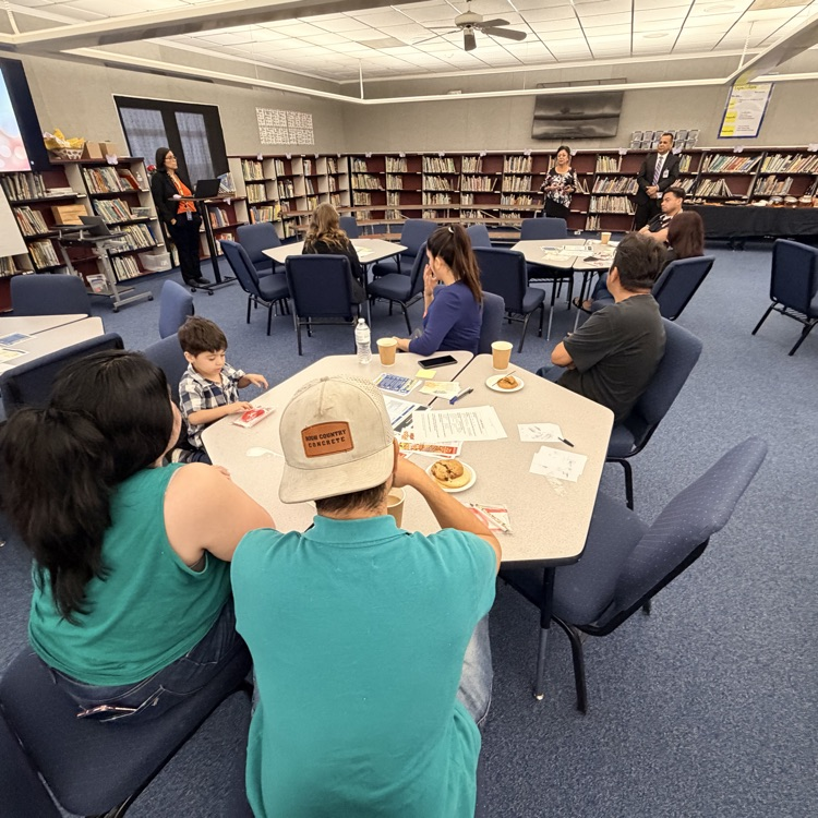 parents in a meeting