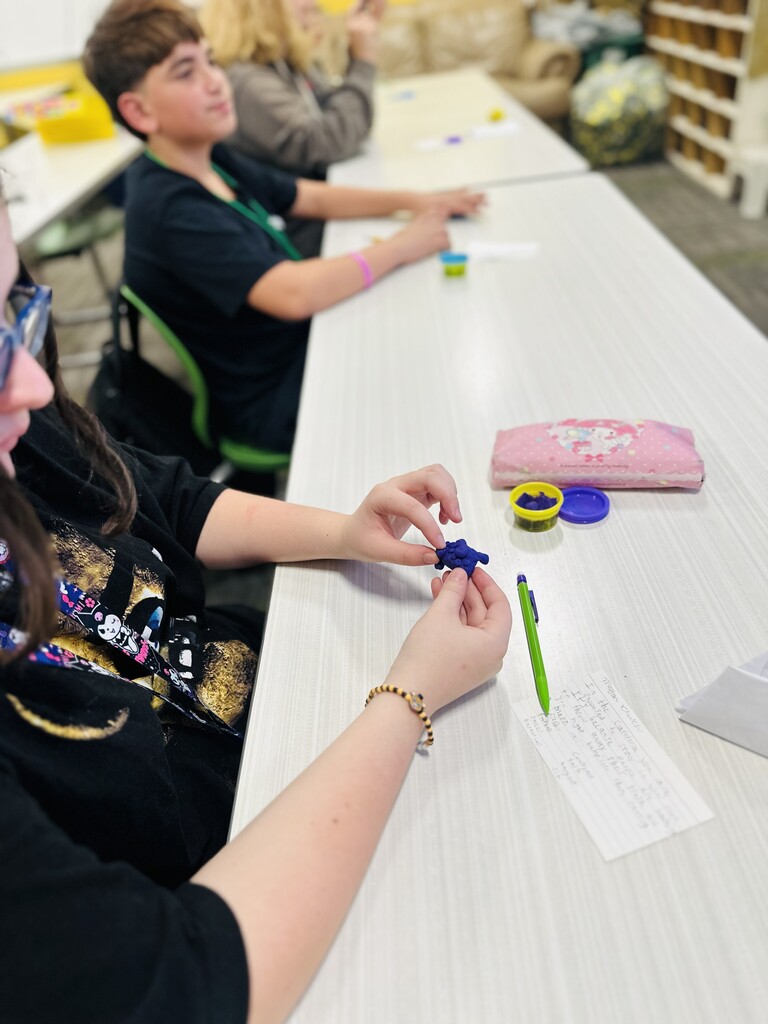 Students' dough work