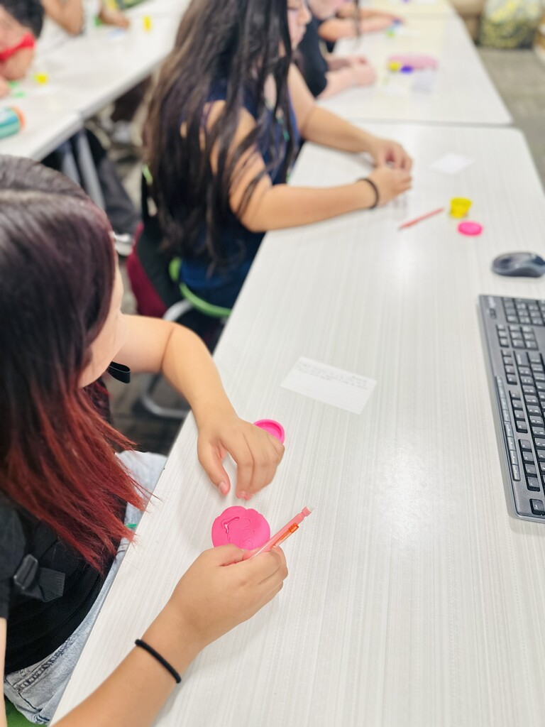 Students' dough work