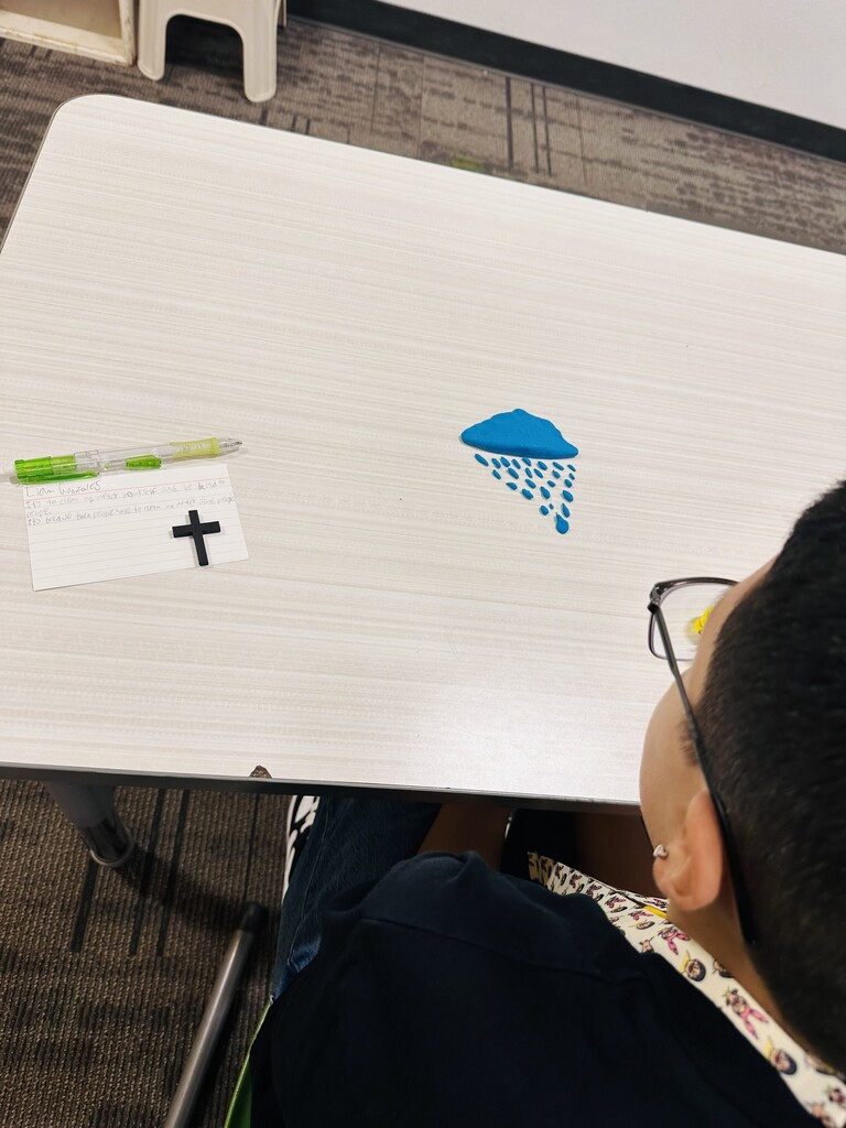 Students' dough work