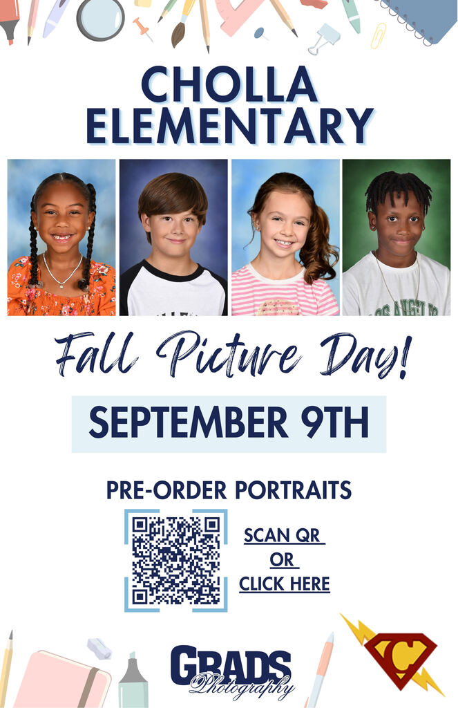 Picture Day! September 9th! 