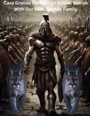 Spartan with Cougars