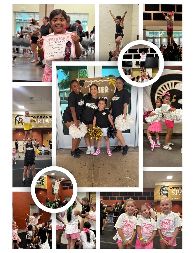 collage of photos @ Spiritline Spartan Youth Camp