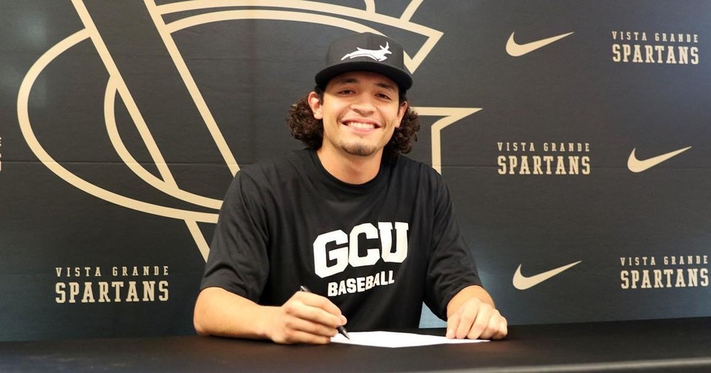 Emilio Barreras Rojo at his college signing day for Grand Canyon University