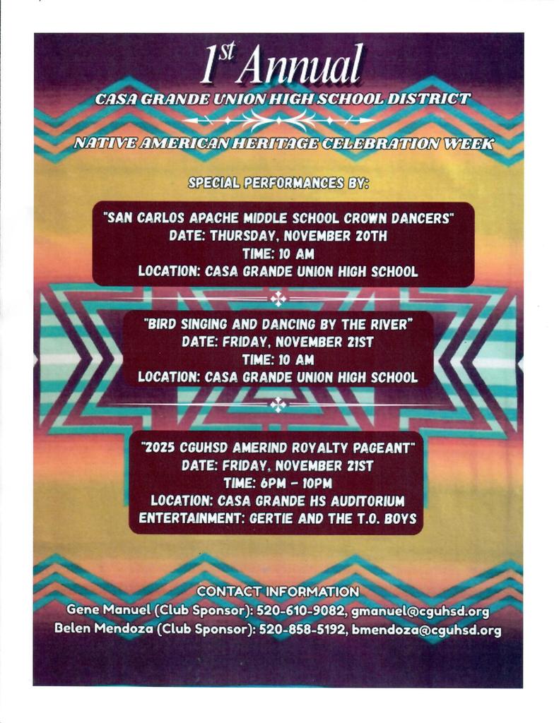 native american heritage week