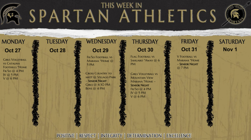 Announcements - October 27th-31st