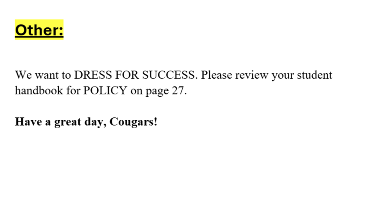 Announcements - November 17th