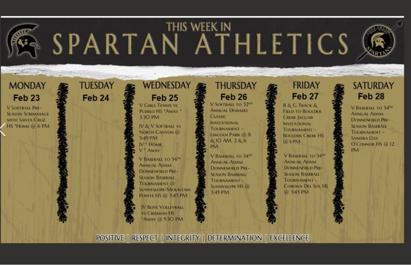 Announcements - February 23rd-27th