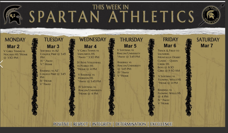 Announcements - March 2nd-6th