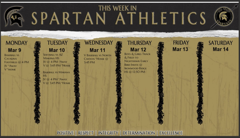 Announcements - March 9th-13th