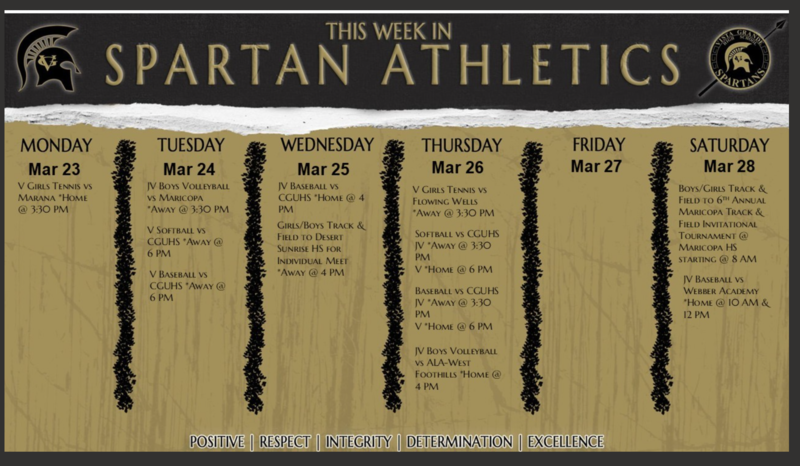 Announcements - March 23rd-27th