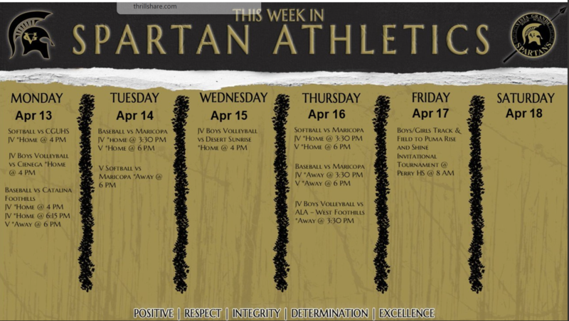 Announcements - April 13th-17th