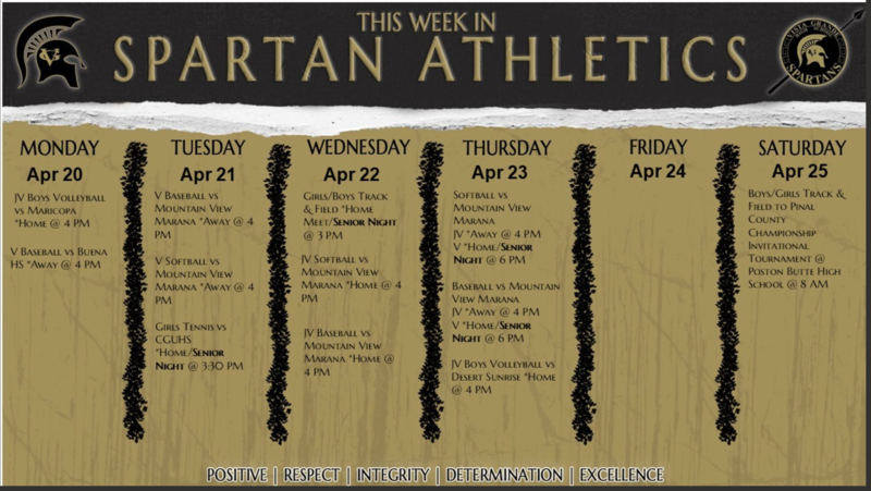 Announcements - April 20th