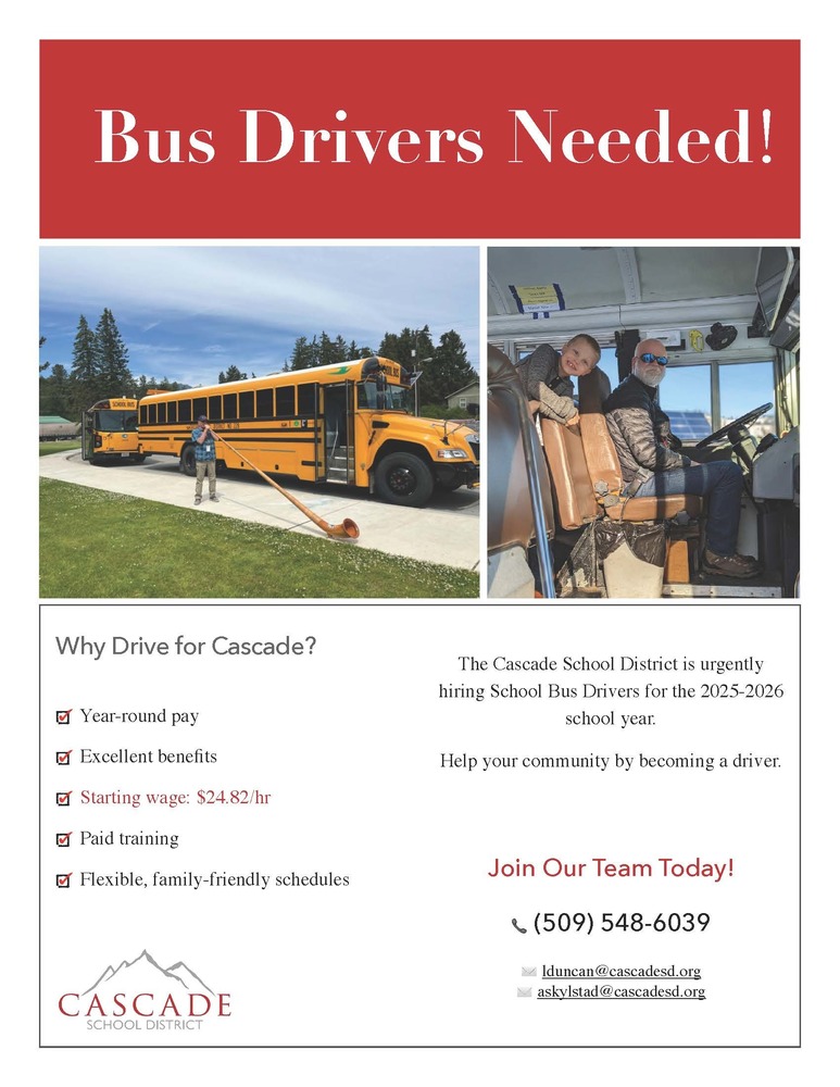 bus drivers needed