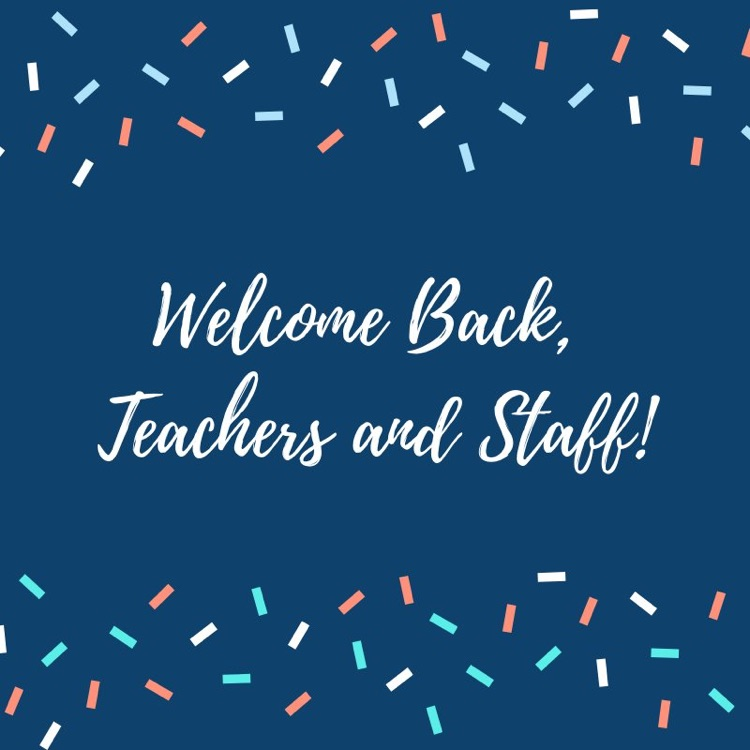 welcome back staff