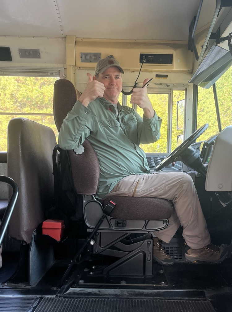 welcome back- bus driver