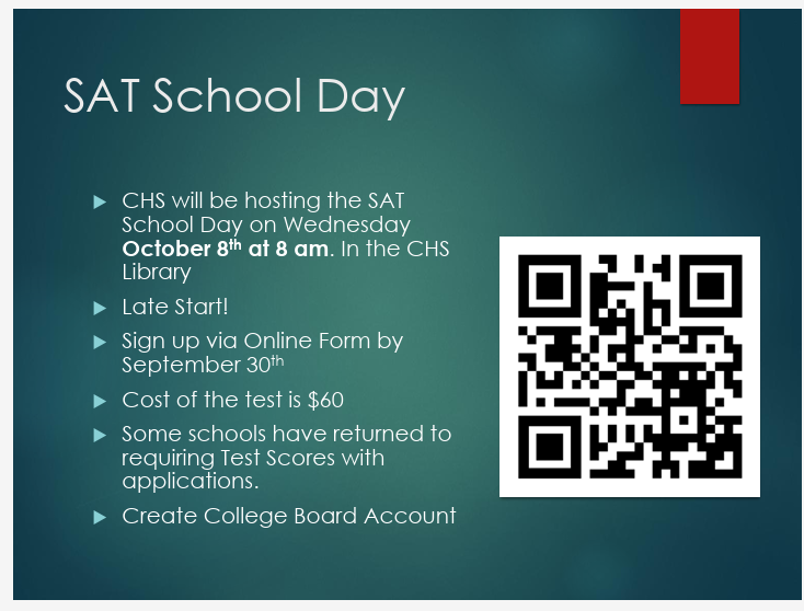 SAT School Day