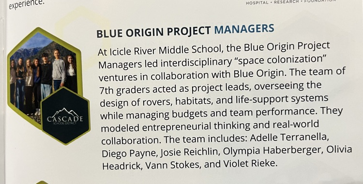 Blue Origin team