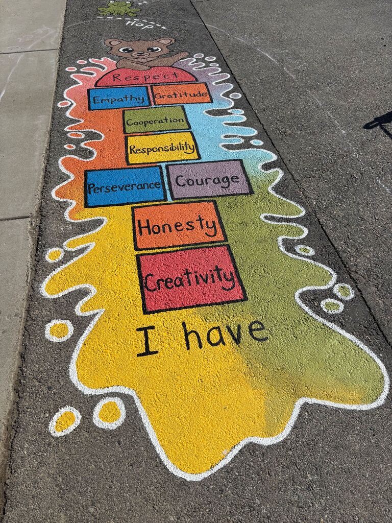 PD playground mural