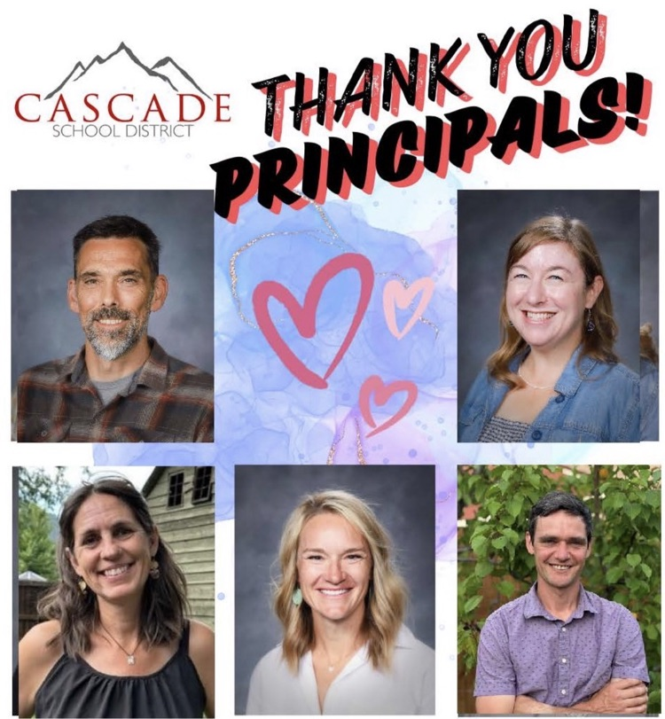 thank you, principals