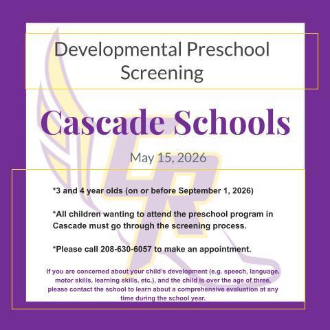 Preschool Screening