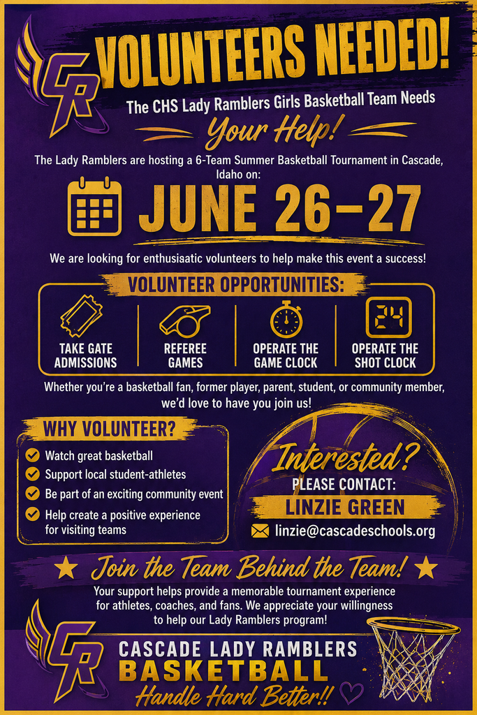 Volunteers needed