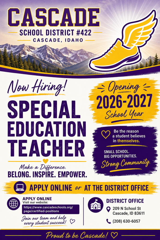Now Hiring Special Education Teacher