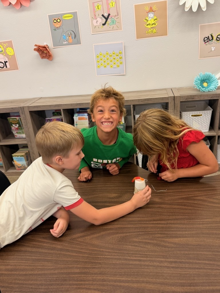 Students use teamwork
