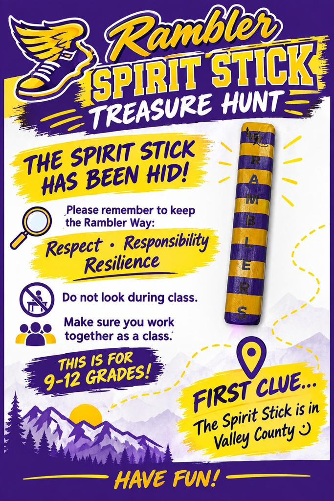 Spirit Stick Scavenger Hunt