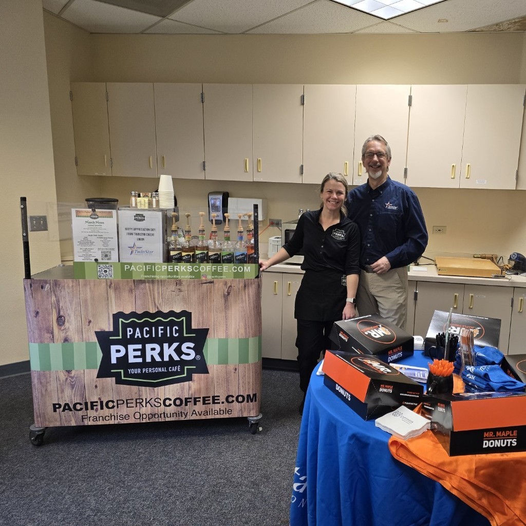 TwinStar and Pacific Perks Coffee