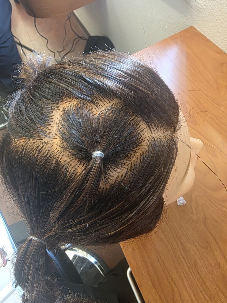 Love is in the hair!