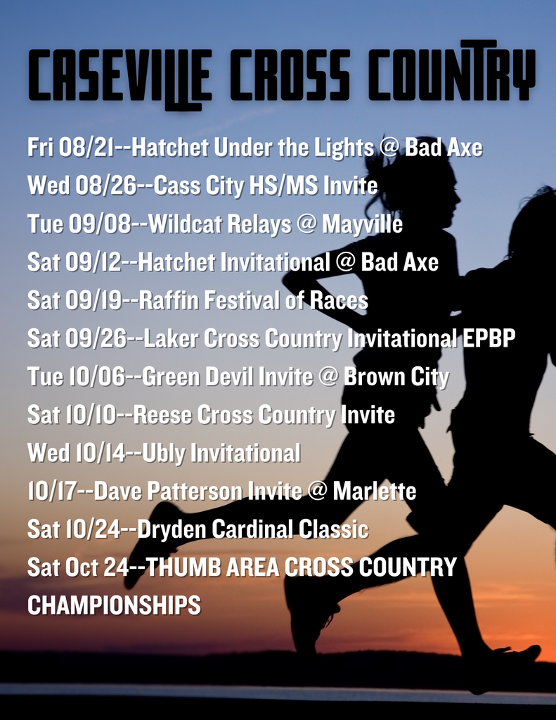Fall Sport Schedules!