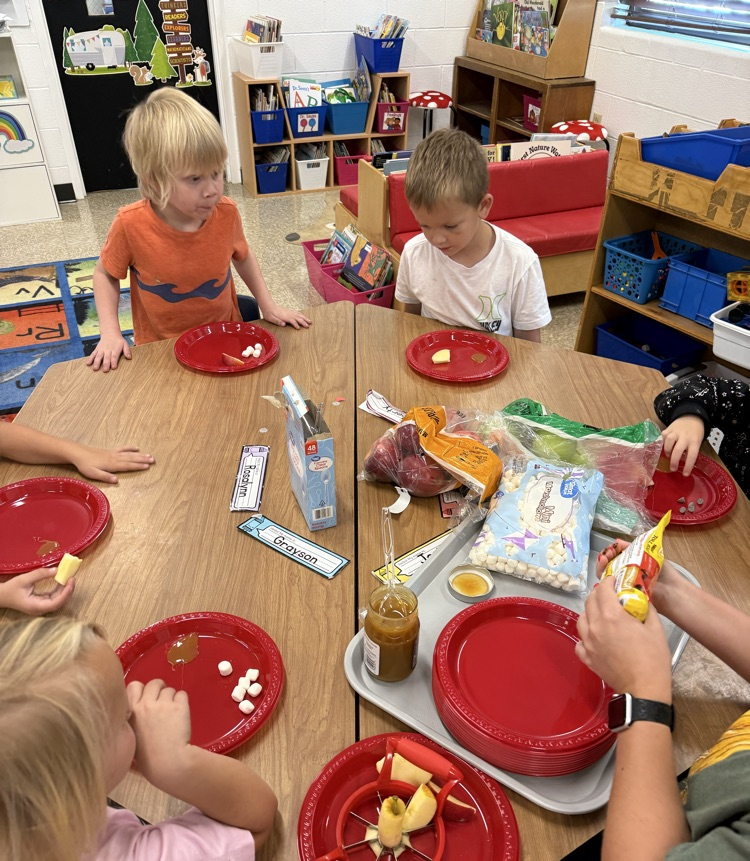 Apple tasting station