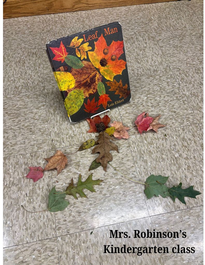 Leaf Man by Monroe Elementary students