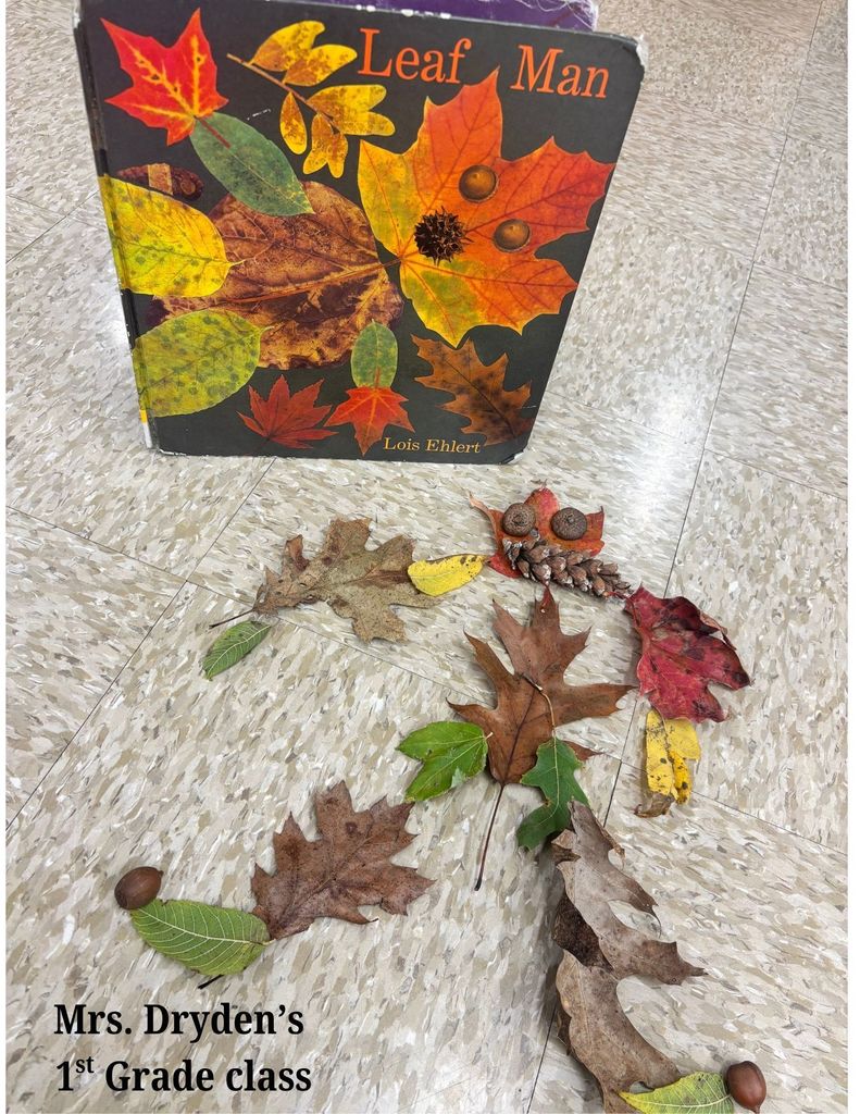 Leaf Man by Monroe Elementary students