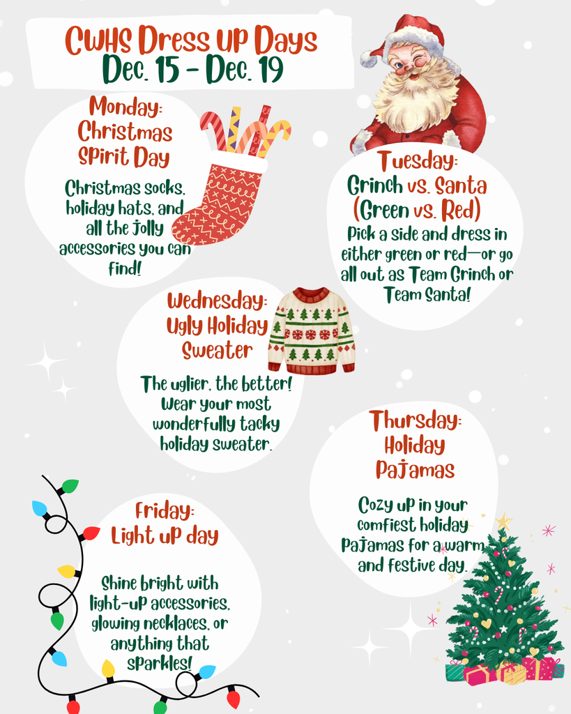 Holiday Dress-up Days