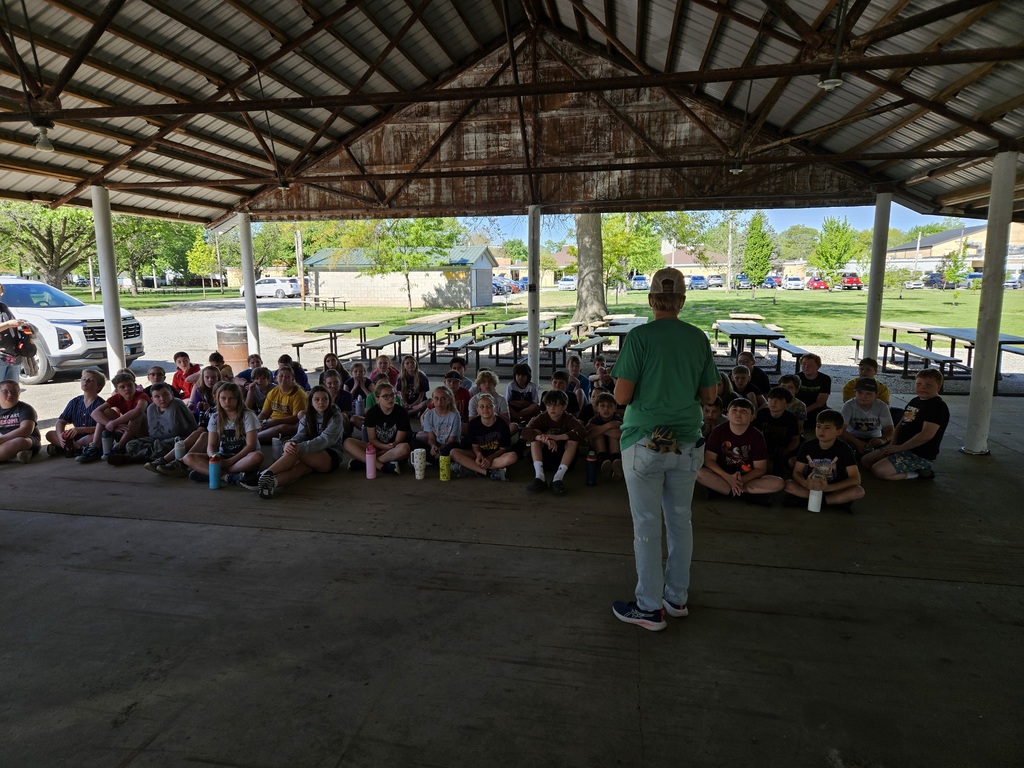 Students listening to directions