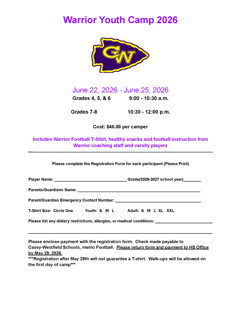 warrior camp