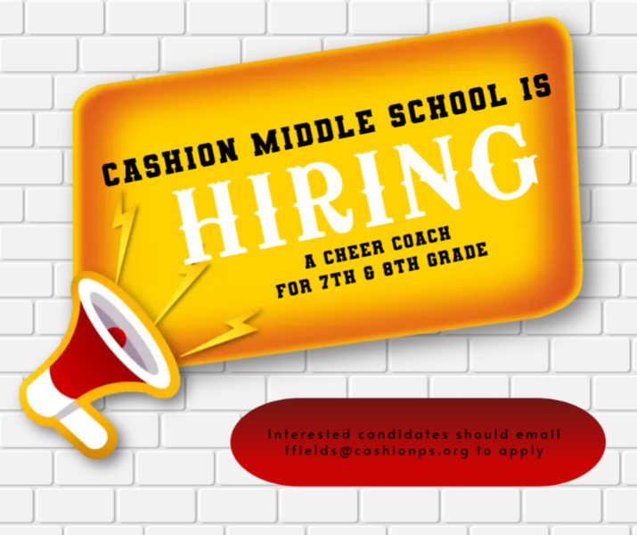Cheer job posting