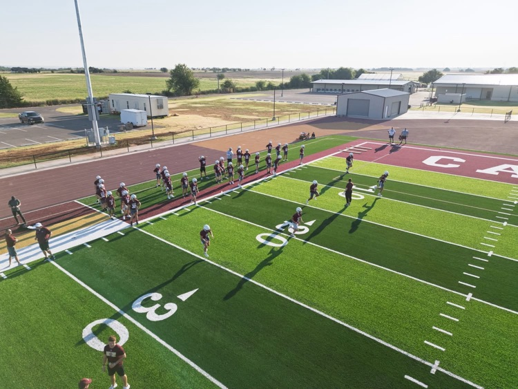 football practice